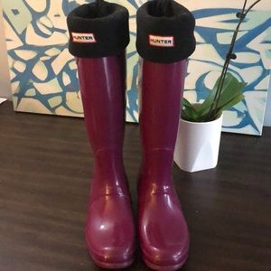 Tall Hunter Boot Fleece Socks